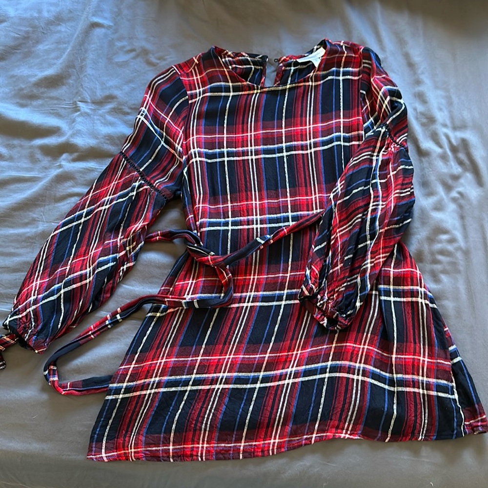 MOTHERHOOD Maternity Flannel Blouse